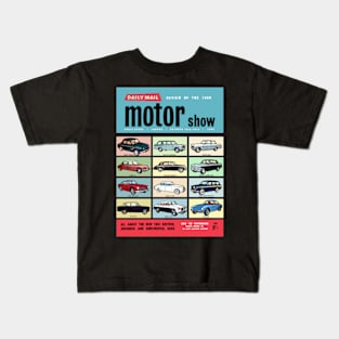 1960 MOTOR SHOW - magazine cover Kids T-Shirt